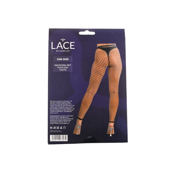 N12909 lace by lj one size industrial net footless tights black PKG BK.jpg