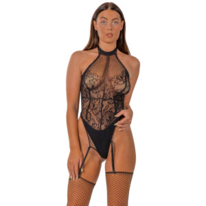 N12918-lace-by-lj-floral-lace-and-net-halter-suspender-bodystocking-black.jpg N12918 lace by lj floral lace and net halter suspender bodystocking black.jpg