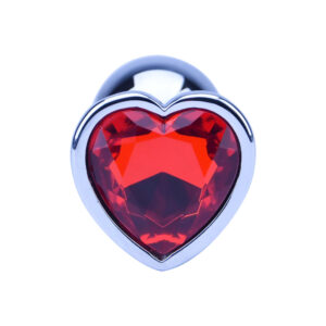 NS7168 precious metals limited edition heart shaped anal plugs silver 1.jpg