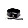 Bound to please furry collar with leash black 5.jpg