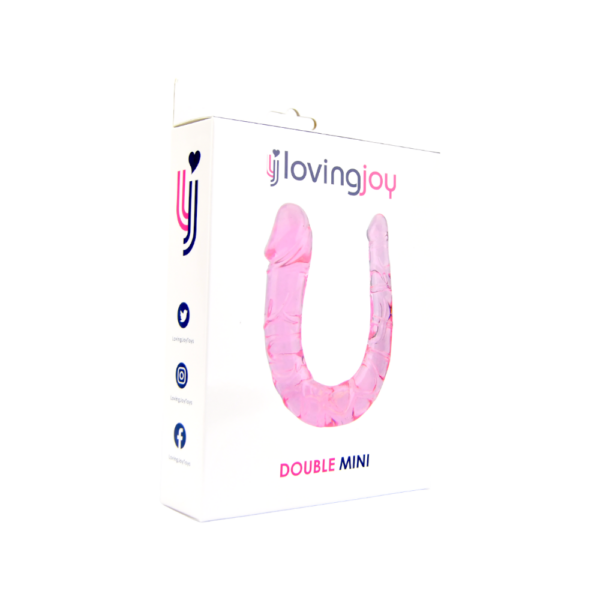 Loving joy double mini dildo pink pkg 1.png