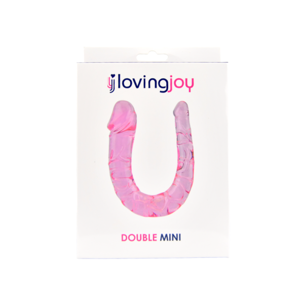 Loving joy double mini dildo pink pkg.png