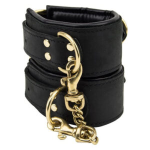 N10781 bound noir nubuck leather slim wrist cuffs 1.jpg