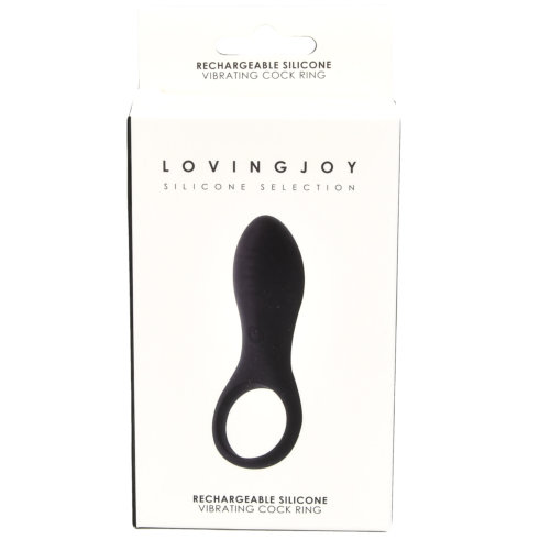 N11161 loving joy rechargeable silicone vibrating cock ring pkg.jpg