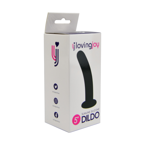 N11510 loving joy smooth silicone dildo 5 inch pkg 2.jpg