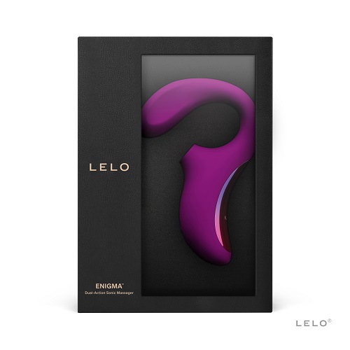 LELO Enigma Dual Stimulation Sonic Massager Deep Rose LELO Enigma Dual Stimulation Sonic Massager Deep Rose