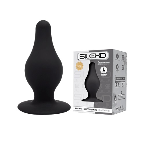 N11845 silexd dual density tapered silicone butt plug large 2.jpg