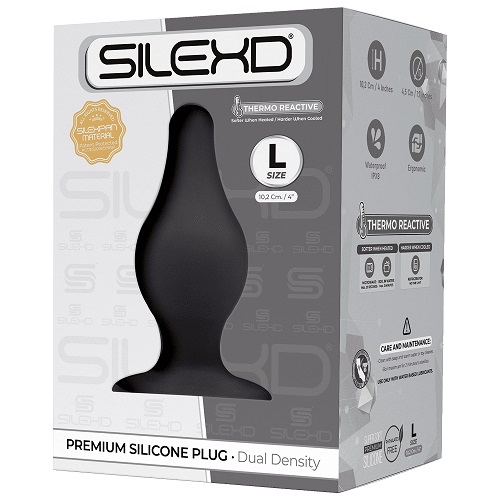 N11845 silexd dual density tapered silicone butt plug large 3.jpg
