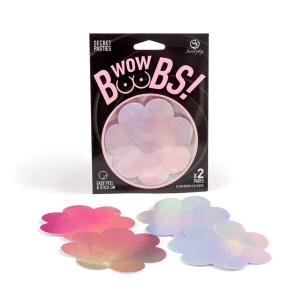 N12491 wow boobs flower nipple pasties 1.jpg
