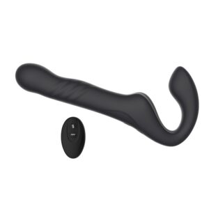 N12530 mina remote thrusting vibrating strapless strap on 1.jpg