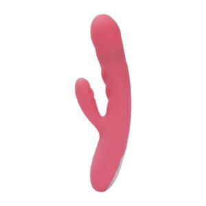 N12547 svakom avery thrusting vibrator wclitoral stimulator pink 1.jpg