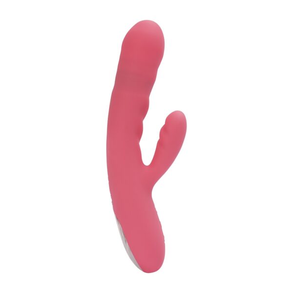 N12547 svakom avery thrusting vibrator wclitoral stimulator pink 2.jpg