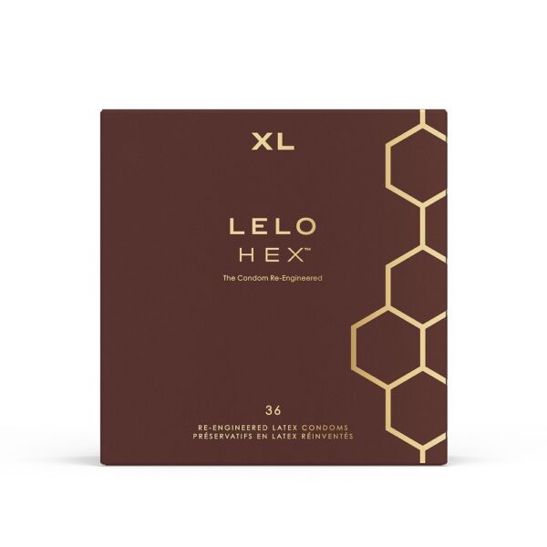 LELO HEX Condoms Respect XL 36 pack LELO HEX Condoms Respect XL 36 pack