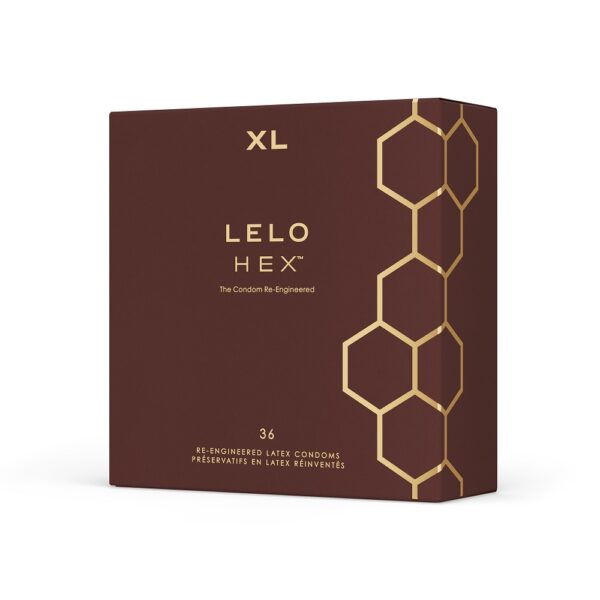 LELO HEX Condoms Respect XL 36 pack LELO HEX Condoms Respect XL 36 pack