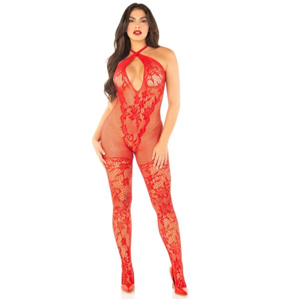 N12986 leg avenue bodystocking wcrossover halter red 4.jpg