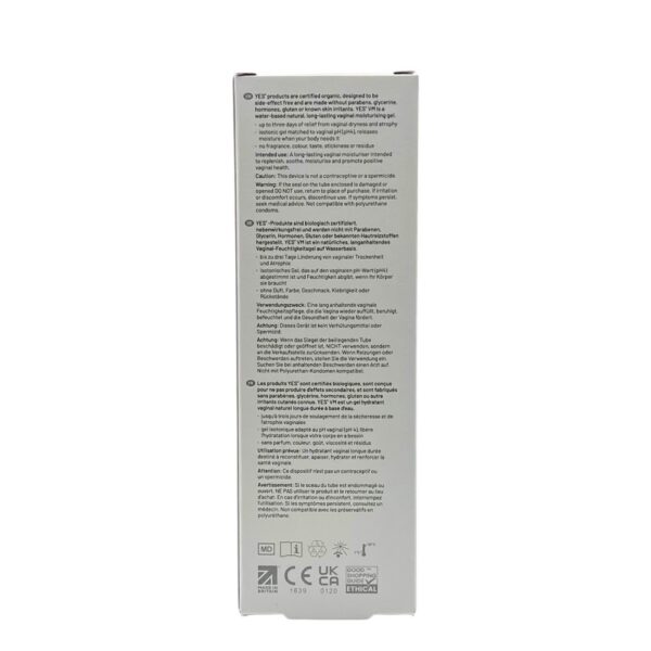YES Vaginal Moisturising Gel 100ml