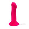 Adrien Lastic Dual Density Cushioned Core Vibrating Suction Cup Silicone Dildo 6.5 Inch