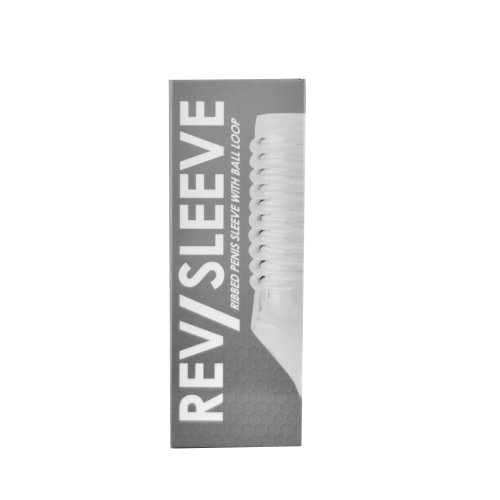 Rev Sleeves Ribbed Penis Sleeve with Ball Loop