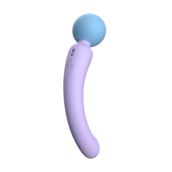 Mina Flow Dual-Ended Wand Vibrator Mina Flow Dual Ended Wand Vibrator