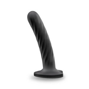 Twist Silicone Dildo with Suction Cup Medium Twist Silicone Dildo with Suction Cup Medium