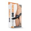 Unisex Hollow Strap-On 6 Inch Black Unisex Hollow Strap On 6 Inch Black