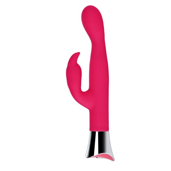 Loving Joy 10 Function Slim Silicone Rabbit Vibrator Pink Loving Joy 10 Function Slim Silicone Rabbit Vibrator Pink
