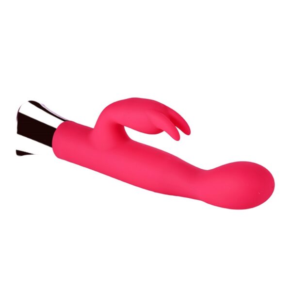 Loving Joy 10 Function Slim Silicone Rabbit Vibrator Pink Loving Joy 10 Function Slim Silicone Rabbit Vibrator Pink