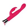 Loving Joy 10 Function Slim Silicone Rabbit Vibrator Pink