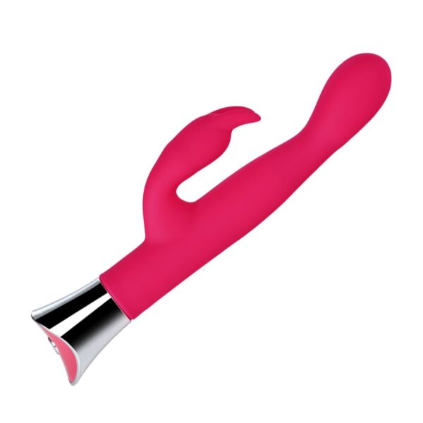 Loving Joy 10 Function Slim Silicone Rabbit Vibrator Pink Loving Joy 10 Function Slim Silicone Rabbit Vibrator Pink