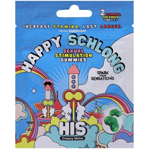 Happy Schlong (His) Sexual Stimulation Gummies (2 pack) Happy Schlong (His) Sexual Stimulation Gummies (2 pack)