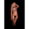 Open Cup Bonded Leather Harness One Size Open Cup Bonded Leather Harness One Size
