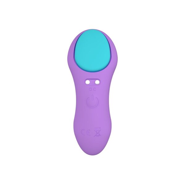 Party Color PANTY Remote Control Vibrator Purple