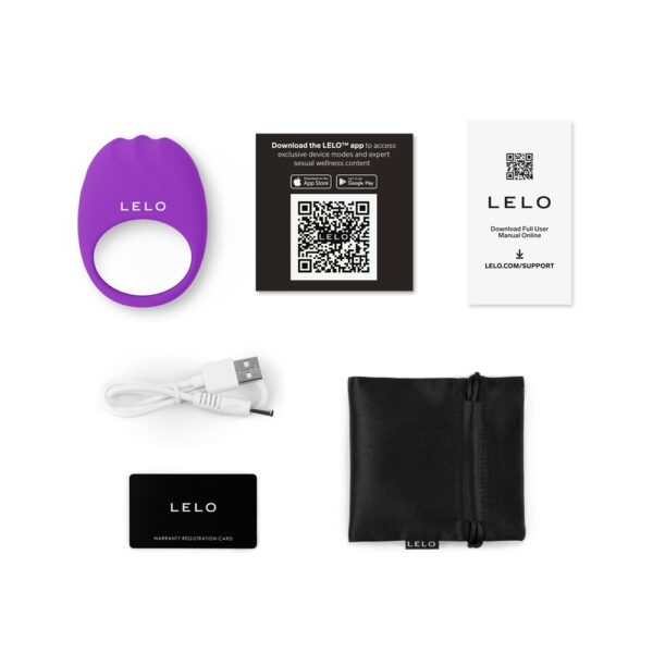 Lelo Originals LIFEGUARD Vibrating Cock Ring