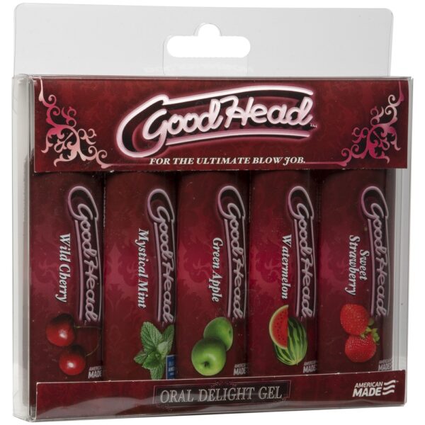 Doc Johnson Good Head Ultimate Blow Job Gel 5 Pack