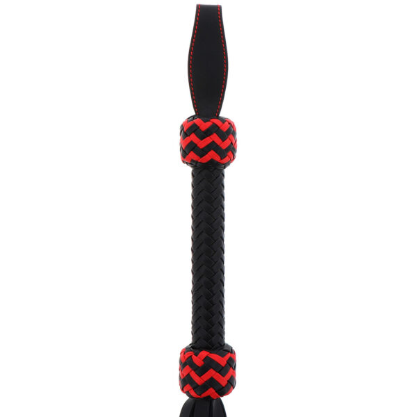 Hidden Desire Masters Leather CatoNine Whip - Image 3