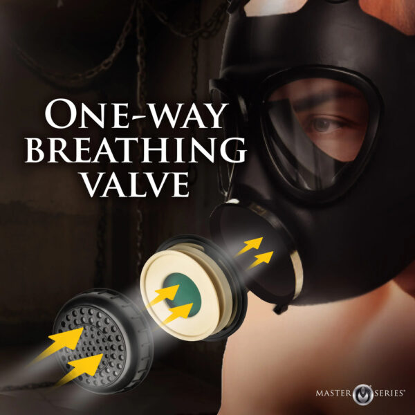 Master Series Inhaler Gas Mask With Bottle - Image 3