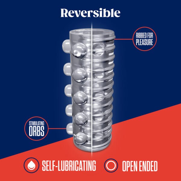 Rize Swich Self Lubricating Stroker Clear - Image 2