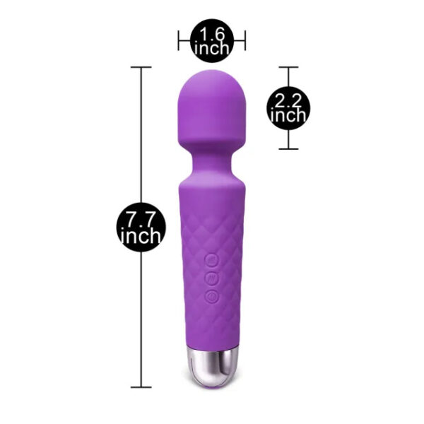 Love Magic Purple iWand Mini Wand - Image 4