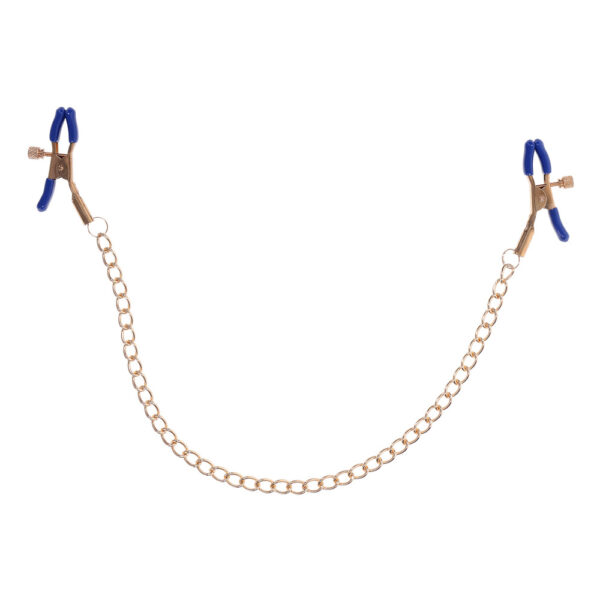 Sportsheets Cougar Chained Nipple Clamps - Image 2